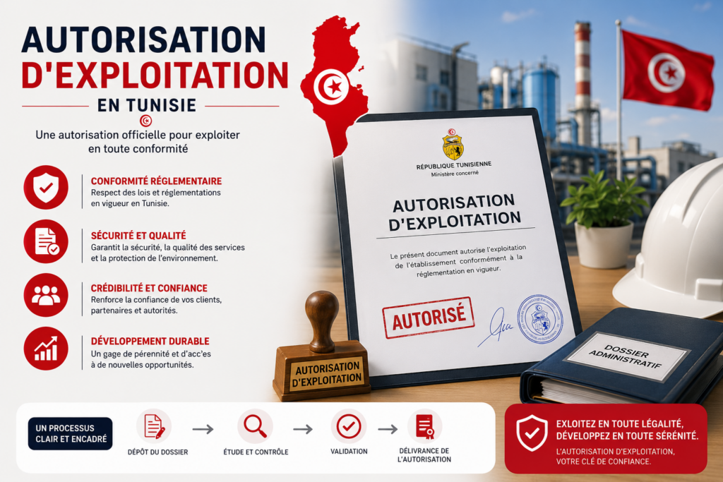Autorisation d'Exploitation en Tunisie